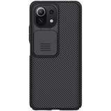 Diverse CamShield cover case voor Xiaomi Mi 11 Lite telefoonhoesje Zwart/zwart