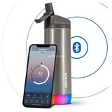 HidrateSpark Steel Straw RVS slimme drinkfles. 500 ml Roestvrij staal, Bluetooth