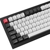 Keychron Q1 HE-H1Z QMK RGB mechanisch toetsenbord Zwart, BE lay-out (AZERTY), Gateron Double-Rail Magnetic Nebula, 75%, Hot-swappable, Bluetooth, 2.4GHz