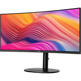 MSI Modern MD342CQP 34" UltraWide monitor Zwart, HDMI, DisplayPort, 2x USB-A, USB-B, USB-C