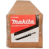 Makita Grondboor met borgpen 100x800mm Zwart