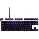 NZXT Function Tenkeyless, gaming toetsenbord Wit, US lay-out, Gateron Red, RGB leds, TKL, ABS keycaps