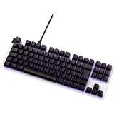 NZXT Function Tenkeyless, gaming toetsenbord Wit, US lay-out, Gateron Red, RGB leds, TKL, ABS keycaps