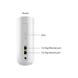 Netgear Orbi 370 WiFi Mesh Systeem, Dual-Band WiFi 7-Mesh Systeem, 3 stuks mesh router Wit, 1x Orbi WiFi 7-router (RBE371), 2x Orbi WiFi 7-satellieten (RBE370)