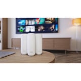 Netgear Orbi 370 WiFi Mesh Systeem, Dual-Band WiFi 7-Mesh Systeem, 3 stuks mesh router Wit, 1x Orbi WiFi 7-router (RBE371), 2x Orbi WiFi 7-satellieten (RBE370)