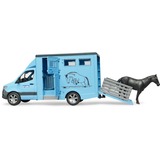 bruder MB Sprinter dierentransporter met paard Modelvoertuig 02674