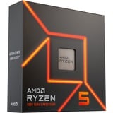 AMD Ryzen 5 7600X, 4,7 GHz (5,3 GHz Turbo Boost) socket AM5 processor Unlocked, Boxed