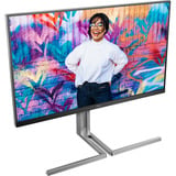 AOC U32U3CV 31.5" 4K UHD monitor Zwart/zilver, HDMI, DisplayPort, USB-hub, LAN, Audio