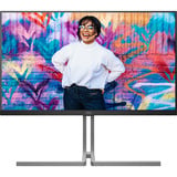 AOC U32U3CV 31.5" 4K UHD monitor Zwart/zilver, HDMI, DisplayPort, USB-hub, LAN, Audio