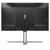 AOC U32U3CV 31.5" 4K UHD monitor Zwart/zilver, HDMI, DisplayPort, USB-hub, LAN, Audio