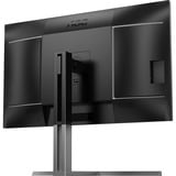 AOC U32U3CV 31.5" 4K UHD monitor Zwart/zilver, HDMI, DisplayPort, USB-hub, LAN, Audio