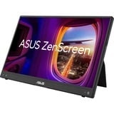 ASUS ZenScreen MB16AHV 15.6" monitor Zwart, 2x USB-C, 1x Mini HDMI