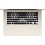 Apple MacBook Air 15" 2025 (MC6K4FN/A) laptop Beige | M4 | 10-Core GPU | 24 GB | 512 GB SSD