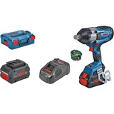 Bosch GDS 18V-1050 HC 2x 8,0Ah     LBOXX slagmoersleutel Blauw/zwart