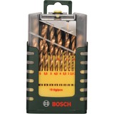 Bosch HSS-TiN metaalboorset Groen, 19-delig