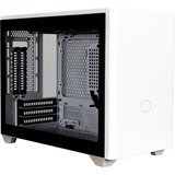 Cooler Master MasterBox NR200P Tower-behuizing Wit | 2x USB-A 3.2 (5 Gbit/s) | Audio | Window-kit