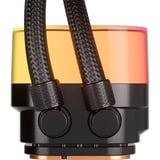 Corsair iCUE LINK TITAN 240 RX LCD RGB waterkoeling Zwart, 4-pins PWM fan-connector