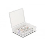 DeLOCK RJ45 Jack naar LSA Cat 6a toolfree keystone module Meerkleurig, 8 stuks