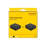 DeLOCK S/PDIF TOSLINK Switch 1 In 3 Out splitter & switches Zwart