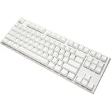 Ducky One 3 RGB TKL White, gaming toetsenbord Wit/zilver, BE Lay-out, Cherry MX RGB Red, RGB leds, TKL, ABS