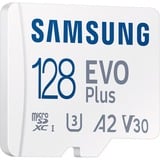 Grill Guru EVO Plus microSDXC (2024), 128 GB geheugenkaart Wit, U3, V30, A2, Incl. SD-Adapter