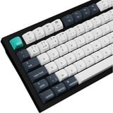 Keychron Q6 Max-M3Z QMK, toetsenbord Zwart, BE lay-out (AZERTY), Gateron Jupiter Brown, RGB leds, Hot-swappable, Bluetooth, 2.4GHz