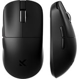 MCHOSE L7 Pro lichtgewicht gaming muis Zwart, Tot 26.000 dpi, 2.4 GHz / USB-C / Bluetooth