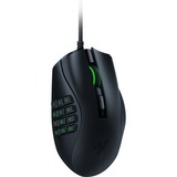 Razer Naga X gaming muis Zwart, 18.000 dpi, RGB leds