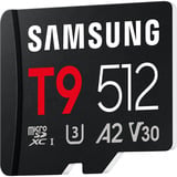 Samsung T9 microSD 512 GB geheugenkaart Zwart