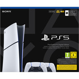 Sony PlayStation 5 Digital Edition (Slim) - 825 GB + 2x DualSense draadloze controllers game console Wit/zwart
