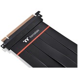 Thermaltake PCIe 4.0 x16 90° Extender verlengkabel Zwart, 0,3 meter