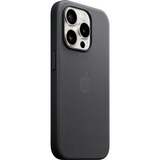 Apple FineWoven hoesje met MagSafe voor iPhone 15 Pro telefoonhoesje Zwart