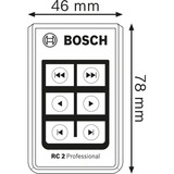 Bosch RC 2 afstandsbediening Turquoise