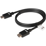 Club 3D Ultra High Speed HDMI 2.1 Gecertificeerde kabel Zwart, 1 meter, 4K 120Hz, 8K 60Hz, 48Gbps