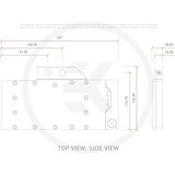 EKWB EK Quan.Vec Trinity RTX 80/90 D-RGB waterkoeling Zwart