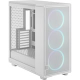 Fractal Design Epoch XL TG RGB midi tower behuizing Wit | 2x USB-A | 1x USB-C | RGB | Tempered Glass