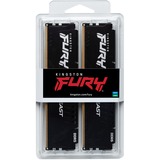 Kingston FURY 64 GB DDR5-5600 Kit werkgeheugen Zwart, KF556C36BBEAK2-64, Beast RGB, EXPO