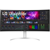 LG 40WP95C-W 40" 4K Ultra HD Curved UltraWide Monitor Wit, 2x HDMI, 1x DisplayPort, 1x USB-C, 1x Thunderbolt
