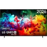 LG QNED72 AI (85QNED72B6A) 85" Ultra HD QNED-tv Zwart, 3x HDMI, USB, Bluetooth, LAN, WLAN, CI+, HDR10