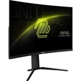MSI MAG 321CUPDF 31.5" 4K Ultra HD curved gaming monitor Zwart, 1x DisplayPort, 2x HDMI, 1x USB-C, 160 Hz / 320 Hz