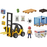 PLAYMOBIL City Action - Heftruck met lading Constructiespeelgoed 71528