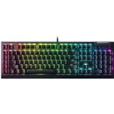 Razer BlackWidow V4 X RGB mechanisch gaming toetsenbord Zwart, US lay-out (QWERTY), Razer Green, 100%