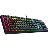 Razer BlackWidow V4 X RGB mechanisch gaming toetsenbord Zwart, US lay-out (QWERTY), Razer Green, 100%