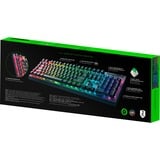 Razer BlackWidow V4 X, gaming toetsenbord Zwart, US lay-out, Razer Green, RGB leds, Doubleshot ABS