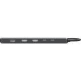 Sitecom 10-in-1 USB4 Power Delivery Multiport dockingstation Grijs