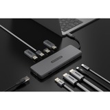 Sitecom 10-in-1 USB4 Power Delivery Multiport dockingstation Grijs