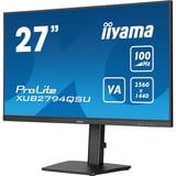 iiyama XUB2794QSU-B6 27" monitor Zwart, HDMI, DisplayPort, Sound