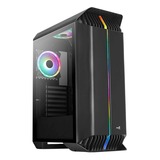 Aerocool Gladiator Duo G-BK-v1, Tower-behuizing Zwart | Tempered Glass