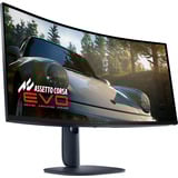 Alienware AW3425DW 34" Curved UltraWide gaming monitor Donkerblauw, 240 Hz, HDMI, DisplayPort, USB-C, AMD FreeSync, NVIDIA G-SYNC