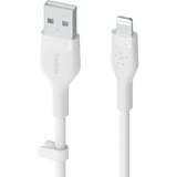 Belkin BoostCharge Flex USB-A-kabel met Lightning-connector Wit, 3 meter